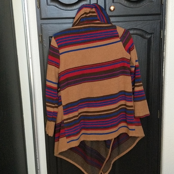 Striped drapey jacket - Picture 2 of 4